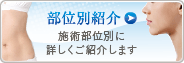 部位別紹介　施術部位別に詳しくご紹介します